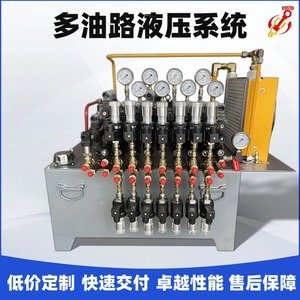 ระบบควบคุมไฮดรอลิกอื่นๆ LY-3.75KW-P16-200L ถังน้ำมัน 200 ลิตร แรงดัน 21 บาร์ ติดตั้งแนวนอน - Product Image 5