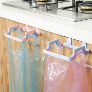 Gancho para colgar en la puerta para bolsas de basura, soporte para bolsas de plástico, colgador multifuncional para puerta de armario - Product Image 2