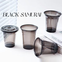 Gobelets jetables en plastique PET écologiques sans BPA pour café glacé, avec couvercles et pailles, impression de logo personnalisée, faible MOQ