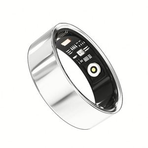 Anillo Inteligente V1 con Android, Resistente al Agua, con Sensor de Huellas Dactilares, Monitor de Sueño, Monitor de Actividad Física, Salud 2024, Anillo Inteligente para Hombre - Product Image 2