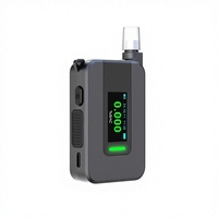 Testeur d'alcoolémie portable haut de gamme professionnel, très vendu ; Analyseur d'alcool à cellule à combustible haute précision, noir
