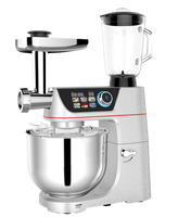 Batteur sur socle planétaire robuste 8L 1800W, tête inclinable, en aluminium moulé sous pression, 12 vitesses, grand écran tactile couleur, mélangeur de cuisine OEM