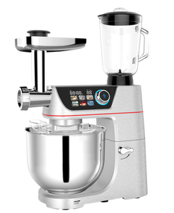 Batteur sur socle planétaire robuste 8L 1800W, tête inclinable, en aluminium moulé sous pression, 12 vitesses, grand écran tactile couleur, mélangeur de <span class=keywords><strong>cuisine</strong></span> OEM - Product Image 1