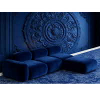 Canapé modulaire en forme de I PZCN HOME, fauteuil en tissu chenille, ensemble de canapés sectionnels pour salon, pour hôtel
