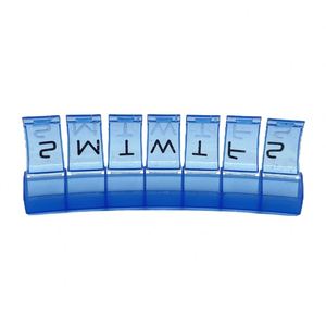 Boîte à pilules portable personnalisable avec grands compartiments, organisateur hebdomadaire personnalisable - Product Image 4