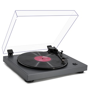 Vành đai-ổ đĩa Vinyl ghi Máy nghe nhạc với đầu ra Bluetooth và tại Cartridge at3600l và xây dựng trong pre-khuếch đại và vành đai điều khiển - Product Image 3