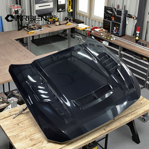 <span class=keywords><strong>Ford</strong></span> <span class=keywords><strong>Mustang</strong></span> GT4ฝากระโปรงคาร์บอนไฟเบอร์, ฮู้ดเครื่องยนต์คาร์บอนไฟเบอร์ดัดแปลงอัพเกรดเหมาะสำหรับ <span class=keywords><strong>Mustang</strong></span> 2024-2025 - Product Image 2