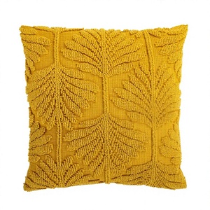 Designer Tufted Boho Cushion Cover By Indian Textiles H/L Handwoven Decorative <b>Throw</b> Pillow Luxury Boho Pillow By ITHL - Product Image 1