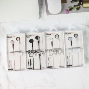 KIKI-432 Stereo HiFi 3.5mm con cavo auricolari In-Ear con microfono per Samsung <span class=keywords><strong>Xiaomi</strong></span> sport - Product Image 2