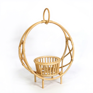 Pots et jardinières ronds traditionnels et éclectiques en rotin pour plantes d'intérieur - Origine Vietnam - Contactez-nous pour le meilleur prix - Product Image 1
