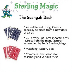 Carte Svengali Pretagliate per Trucchi di Magia - Blue-Hearts Force - Product Image 1