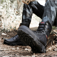 Bottes du désert tactiques personnalisées Bottes d'entraînement en plein air