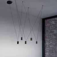 Accueil Art Nordique Plafond Escaliers Décoration Projet Lumières Suspendues Salle À Manger Suspension