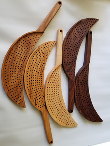 2026 nuevo colador de olla de madera colador de madera de mano escurridor de Pasta colador de olla con colador de comida de Pasta <span class=keywords><strong>empotrado</strong></span> colador de cocina - Product Image 4