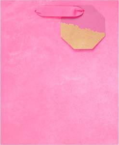 Bolsa de Regalo Mediana UK Greetings para Ella/<span class=keywords><strong>Amiga</strong></span> |   Bolsas de Regalo para <span class=keywords><strong>Cumpleaños</strong></span>/Bodas/<span class=keywords><strong>Felicidades</strong></span>/Navidad/Año Nuevo |   Diseño Rosa - Product Image 5