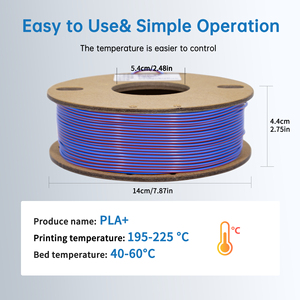 250G PLA-F nouveau haut rouge bleu tiges en plastique 330m impression 3D 1kg 1.75mm moulage tiges en plastique tige en plastique réglable - Product Image 6