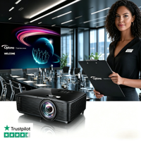 Proyector Optoma YEW8984ST de 4000 Lúmenes para Escuela con Resolución de 1280x800 y Portátil