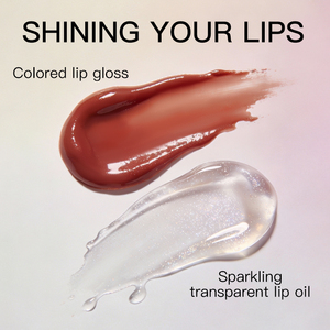 Aceite Labial Hidratante con Brillo y Brillo Labial de Doble Efecto, Lápiz Labial Líquido de Doble Toque, Marca Privada - Product Image 4