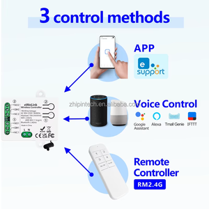 Module de relais intelligent Wi-Fi à contact sec EWelink AC110V USB5V 2 canaux avec fonction de temporisation et auto-blocage, compatible Alexa et Google - Product Image 4