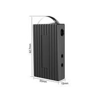 4 lampes LED pour calandre avec faisceau de commande, 7 modes d'éclairage, design fin, tricolores pour voitures, camions, SUV