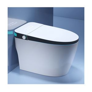 Diseño Simple, <span class=keywords><strong>precio</strong></span> barato, armario <span class=keywords><strong>de</strong></span> agua inteligente montado en el suelo, artículos sanitarios para <span class=keywords><strong>baño</strong></span>, inodoro inteligente automático <span class=keywords><strong>de</strong></span> cerámica - Product Image 1