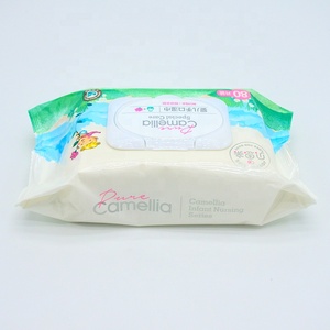 Échantillon gratuit de lingettes pour bébé lingettes biodégradables non parfumées serviette pour bébé lingettes humides pour nouveau-né - Product Image 6