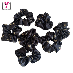 MUYANG – Nouveaux élastiques à cheveux personnalisés pour filles, chouchous imprimés avec logo, couleurs sur mesure, faible MOQ, outils d'extension capillaire - Product Image 6