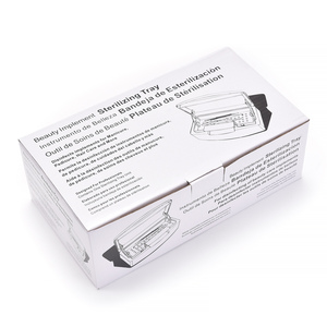 KADS <b>Nail</b> Tool Sterilizer Box with Removable Tray 5-Minute Quick Soak Disinfection <b>Case</b> for Manicure Tools Salon Home Use - Product Image 6