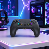 Manette de jeu sans fil pour PS5 avec gâchettes à effet Hall, en ABS, compatible avec PS5 Slim/Pro et PC