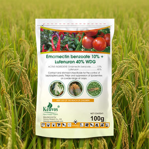 Lufenurón 40% + Emamectina Benzoato 5% WDG <span class=keywords><strong>Insecticida</strong></span> <span class=keywords><strong>Sistémico</strong></span> para Eliminar Orugas - Product Image 1