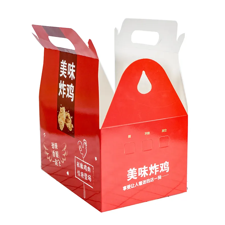 गोल पेपर बॉक्स कस्टम आकार खाद्य पैकेजिंग बॉक्स खाद्य भंडारण टेक-आउट कंटेनर बॉक्स