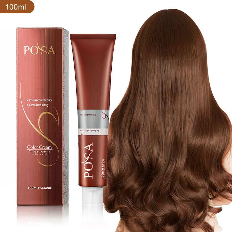 POSA Китай производитель краски для волос Оптовая Продажа салонный Профессиональный Крем для окрашивания волос