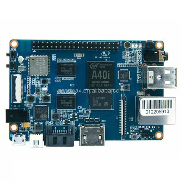Banana Pi M2 Ultra Quad Core de fuente abierta ordenadores de placa única GPIO Compatible con frambuesa Pi B + Banana Pi BPI-M2 Ultra