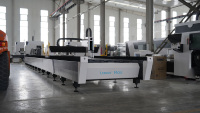 Machine de découpe laser à fibre CNC grand format 10m pour tôles métalliques