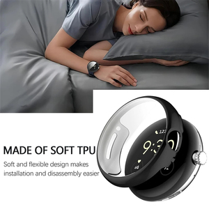 Funda de TPU suave para Google Pixel Watch 2, accesorios, protector de pantalla, protección para Pixel Smartwatch - Product Image 2