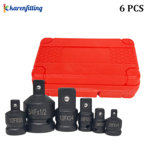 Set Adaptor Reducer Soket Impact, Konverter Ukuran Drive 3/4" ke 1/2", 1/2" ke 3/8", Untuk Kunci Udara - Product Image 2