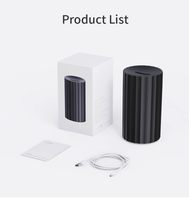 Humidificateur diffuseur d'air flamme diffuseur d'aromathérapie à ultrasons humidificateur d'huile parfumée