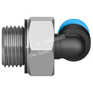 ชิ้นส่วนเชื่อมต่อแบบกดชนิด L ของ FESTO รุ่น QSML-G1/8-6 186269 สำหรับระบบนิวเมติก - Product Image 2