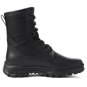 <span class=keywords><strong>Botas</strong></span> Tácticas de Senderismo de Caña Alta con Punta Redonda, Color Negro, Aptas para Uso en Exteriores en Primavera y Otoño - Product Image 2