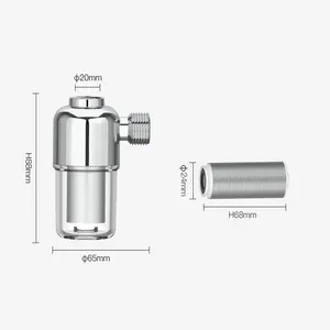 OEM del sistema di depuratori del filtro dell'acqua della doccia e della lavanderia della migliore linea dell'acciaio inossidabile 304