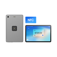 Tablette Android POS 12 pouces avec NFC frontal, MTK G99, Android 16, certifiée GMS, paiement sans contact NFC, tablette ODM avec station de charge
