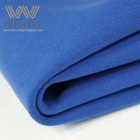 Meilleurs tissus en similicuir suédé imperméable en microfibre PU pour revêtement de canapé