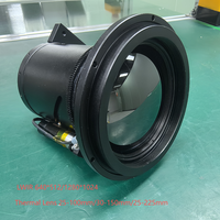 Objectif d'imagerie thermique infrarouge LWIR 640*512/1280*1024 12μm, zoom continu motorisé 25-100mm/30-150mm/25-225mm, module de caméra