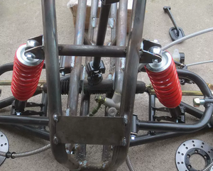 Suspensión Delantera para Karting Todoterreno con Mecanismo <span class=keywords><strong>de</strong></span> Dirección, Piezas <span class=keywords><strong>de</strong></span> Repuesto para ATV y Go Kart - Product Image 5