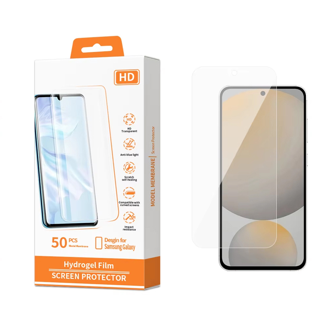 Phone Hd Clear Anti Scratch Anti-Explosion Anti Fingerprint S24 Fe Hydrogel Screen Protector Wholesale for Samsung S26 Plus