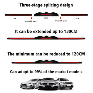 Feux arrière de <span class=keywords><strong>voiture</strong></span> modifiés <span class=keywords><strong>en</strong></span> fibre de carbone, design à trois sections, feux arrière réglables, étanches, LED - Product Image 6