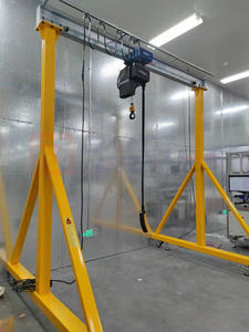 Grue à <span class=keywords><strong>portique</strong></span> mobile en acier robuste, conforme à la norme OSHA, pour les normes industrielles américaines - Product Image 3