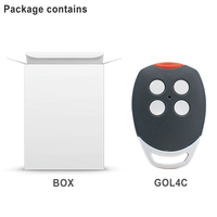 Télécommande compatible DITEC GOL4C 433,92 MHz à code fixe pour ouvre-porte de garage, duplicateur, émetteur cloné, porte-clés de portail