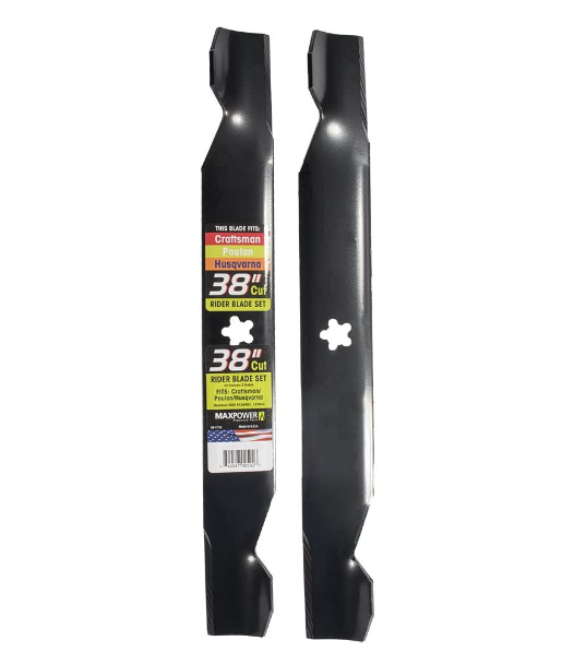 561715B Blade for Lawn Mower 38" Cut Craftsman, Hus-qvarna, Poulan, Replaces OEM No. 138497, 127842