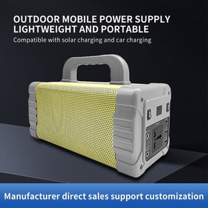 Portable <b>Solar</b> <b>Generator</b> Power Station 300W Lithium Ion External Battery With Jump and Port F9PLUS Lithium Battery F9PLUS - Product Image 4